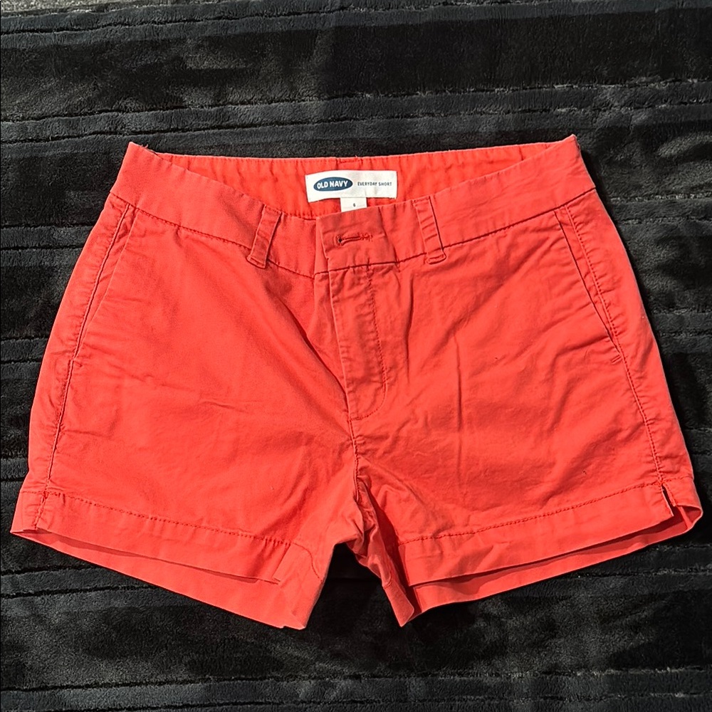 Old Navy Coral Shorts Classic Fit